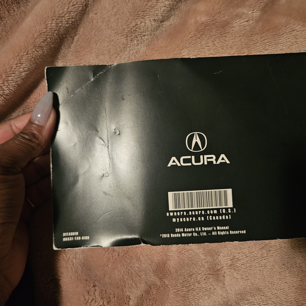 Acura Owner's Manual